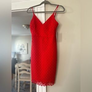 Xs red dress never worn